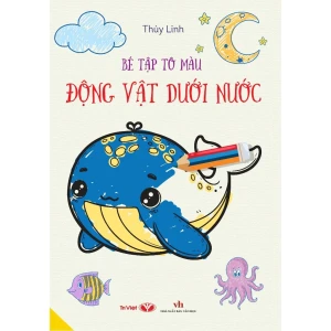 Bé tập tô màu - Động vật dưới nước